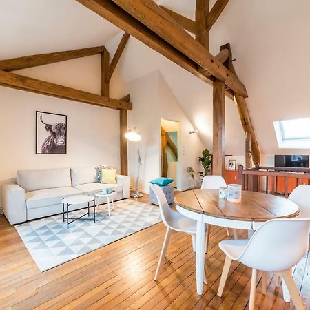 Newcenter Duplex Apartment Оксер Екстериор снимка